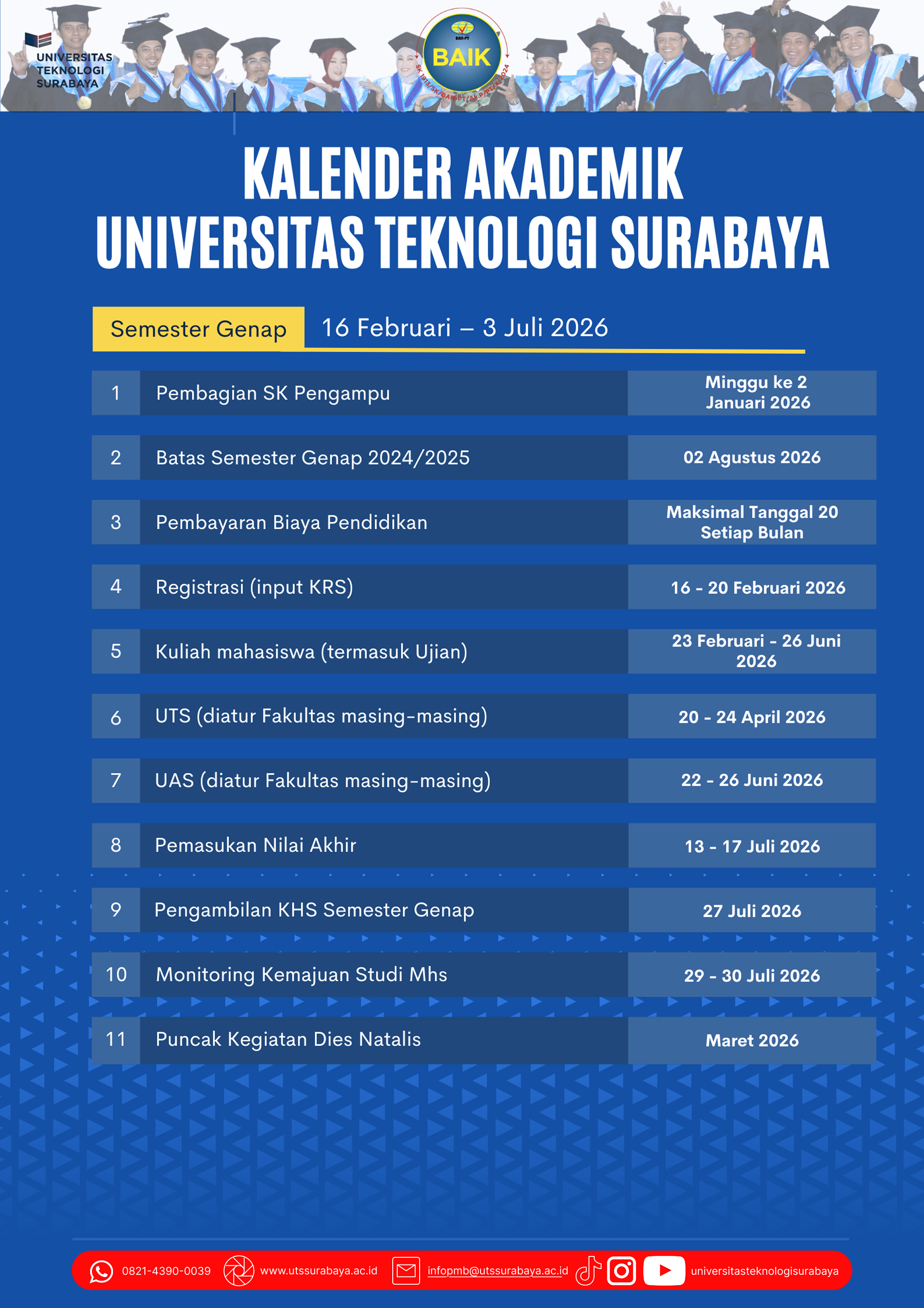 Kalender Akademik 2024/2025