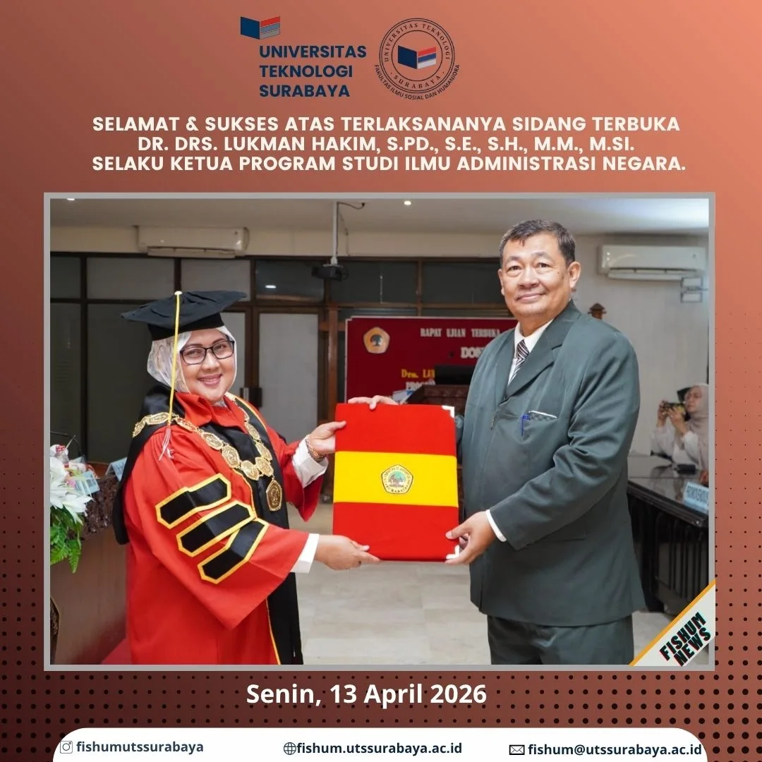 Selamat dan Sukses atas Sidang Terbuka Dr. Drs. Lukman Hakim, S.Pd., S.E., S.H., M.M., M.Si.